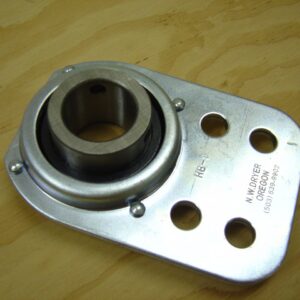 HB-1 — Hanger Bearing, 1-1/4" Shaft, Flat Back, 2" Ctr. to Ctr.