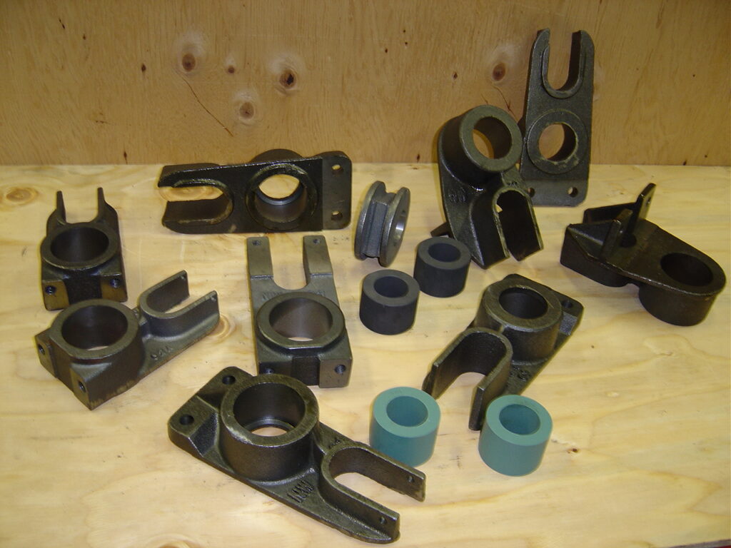 Assorted bearing housing castings